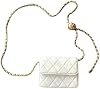 Fashionable Mini Waist Belt Bag for Women - Trendy Y2k Accessory White, Small