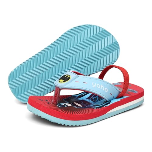 Image of YOHO Slippers for Toddlers | Comfortable and Lightweight Kids FlipFlop|WB Cartoon & Comic Characters: Batman, Superman, PPG, Tom & Jerry, Scooby Do and We Bare Bears Footwear for Girls & Boys