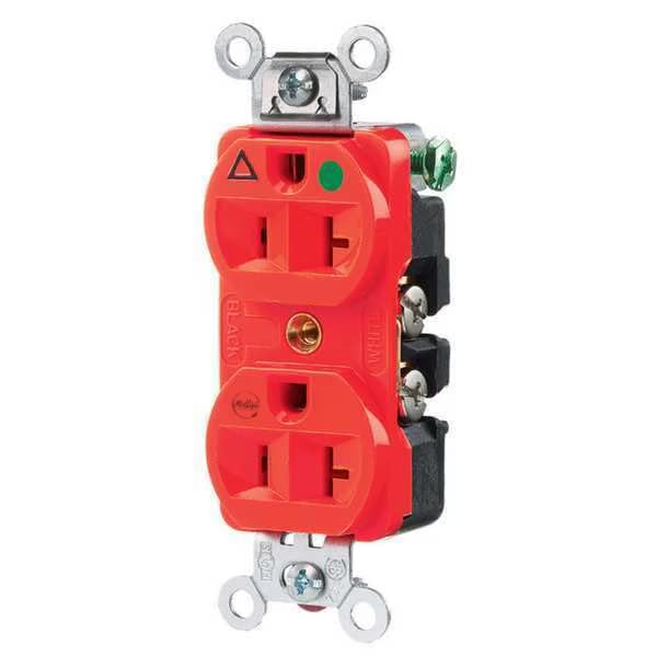 20A Duplex Receptacle 125VAC 5-20R RD