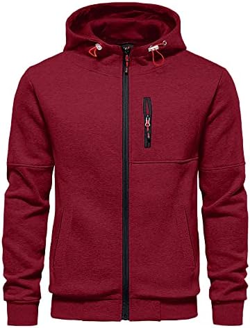 CTU Herren Hoodies Zip Up Langarm Fleece Sweatshirts Hoodies für Männer S-3XL