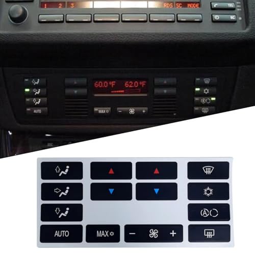 Sticker Bouton Auto Finition Origine pour BMW E53 Accessoires Luxe