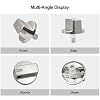 ZATUX AEZ73293801 Stove Knobs Replacements Compatible with L-G Gas Range Cooktop Burner Control Knob Assembly Replaces EBZ60710601 AP5594929 PS3639420 2025031 (5 Pack) #1