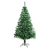 COOSNUG Árbol de Navidad de 210 cm, Árbol Artificial con 960 Puntas, ignífugo, Abeto, construcción rápida Incl. Soporte para árbol de Navidad, Navidad decoración Verde