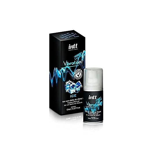 INTT COSMÉTICOS VIBRATION - Gel Excitante Unissex Beijável Que Vibra Pulsa E Esquenta 17 mL Sabor: I