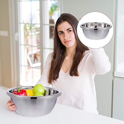 Yardwe 2 peças de aço inoxidável para lavagem, coador de cozinha multiuso, coador para arroz, legume