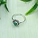 Natural Green Aventurine 925 Sterling Silver Handmade Design Statement Wedding Engagement Promise Ring Jewelry Gift for Mom And Girlfriend (8)