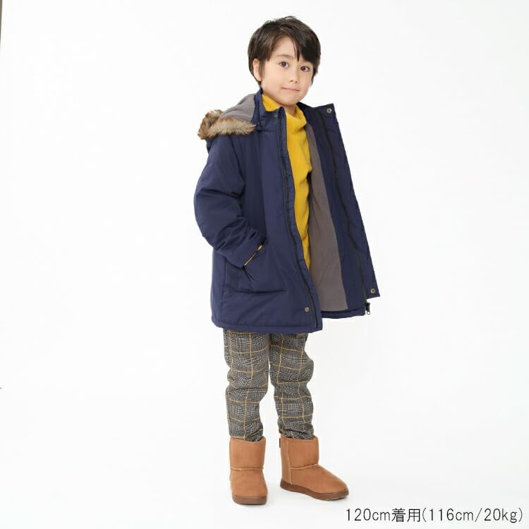 ムージョンジョン] 【子供服】 モッズ風中綿ジャケット・コート 90cm