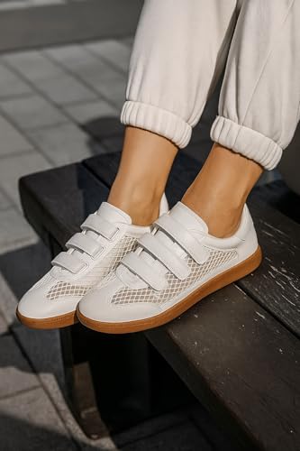 Image of Project Cloud Sneakers for Women - Stylish & Comfortable Women's Fashion Sneakers with Memory Foam and Leather Insole - Non Slip & Lightweight Womens Shoes - Fashion Shoes for Women (Ysabelle)