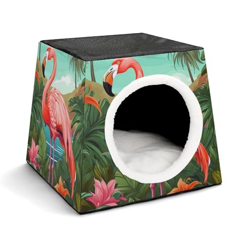 Capsule d'espace chaude et douce pour chats d'intérieur et chiens
