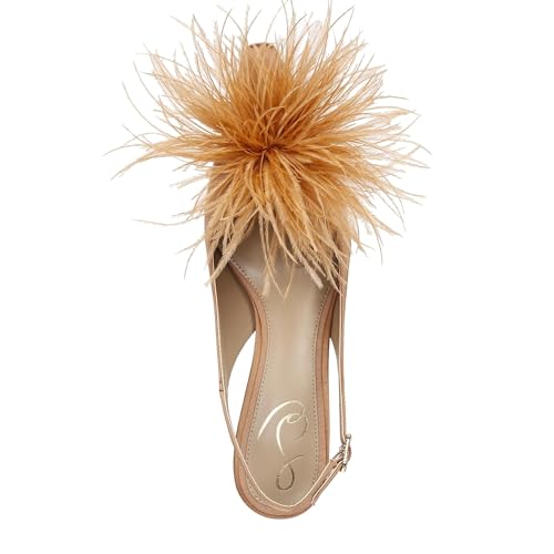 Image of Olive Bianka Feather Heels