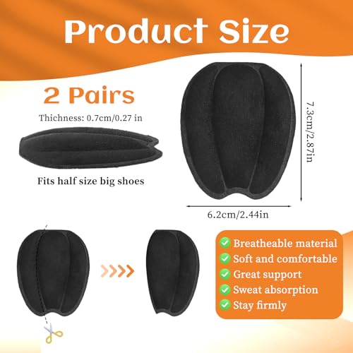 2 Piezas Cojines para Lengüeta de Zapatos Antideslizantes miniatura 2