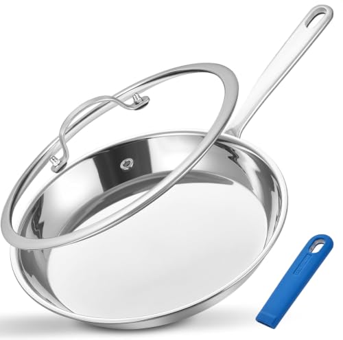 LOLYKITCH Poêle à frire 26 cm Inox 18/8, Induction