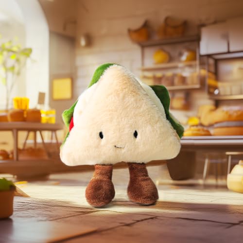 RECUR Sandwich Stuffed Animals Toy, Soft Food Plush,Cute Plushie 8 Inches, Adorable Gift for All Ages by RECUR - Used condition - Image 6