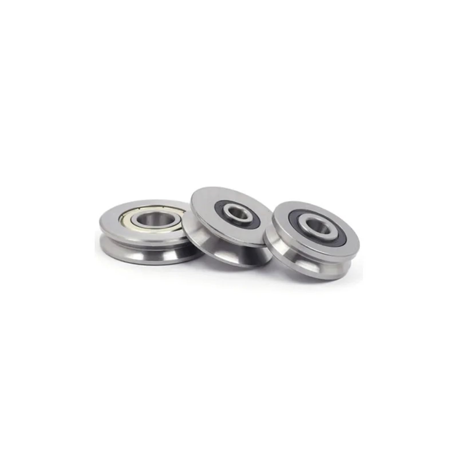 10 sztuk prowadnic drucianych V-rowek miniaturowe łożysko V623 V624ZZ U623ZZ U624ZZ U604ZZ U-Nut V-line koło pasowe (U624ZZ 4 x 13 x 7 mm)