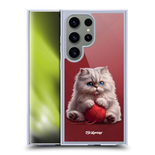 Coque Fil Rouge Play Cat pour Galaxy S24 Ultra, protection militaire et élégance