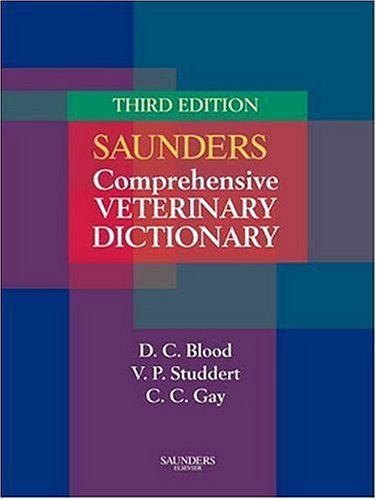 Saunders Comprehensive Veterinary Dictionary (Soft Cover)