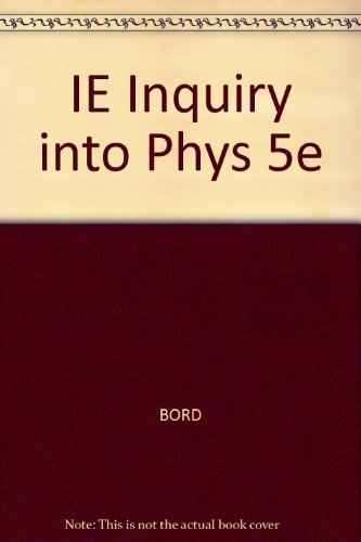 Inquiry into Physics 0534493300 Book Cover
