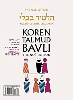 Paperback Koren Talmud Bavli V14d: Yevamot, Daf 53b-70a, Noeי Color Pb, H/E [Multiple Languages] Book