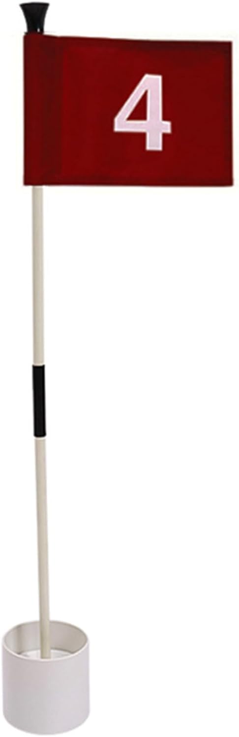 83 Centimeters Golf Green Flag Pole, Practice Flag Pole Group, Course Green Supplies, Hole Cup Pole Set