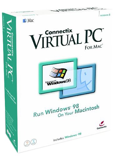 Virtual PC 5 for Mac with Windows 98 French