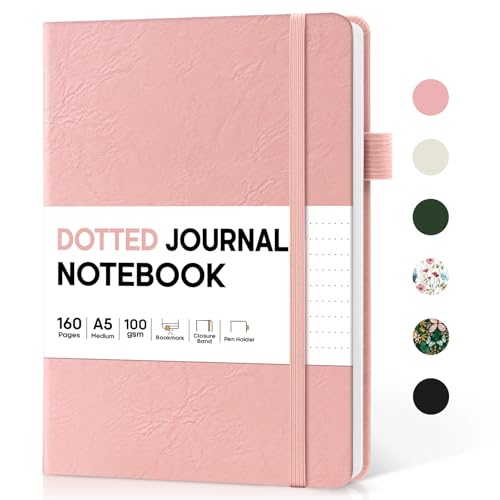 Bullet Dotted Journal Notebook for Women & Men