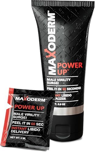 Maxoderm Power Up Crème topique pour homme en tube de 56,7 g pour le soin masculin