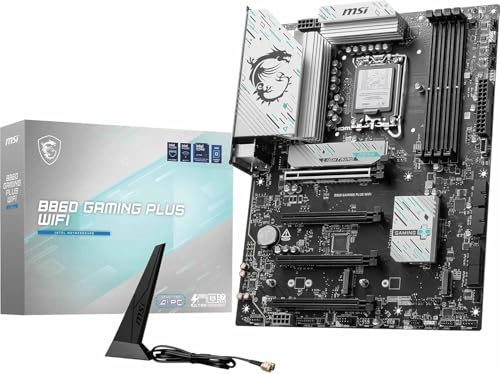 Scheda madre B860 GAMING PLUS WIFI + Intel Core i9-14900K Processore per sistemi desktop 14900K 24 core - Scheda madre - Immagine 1