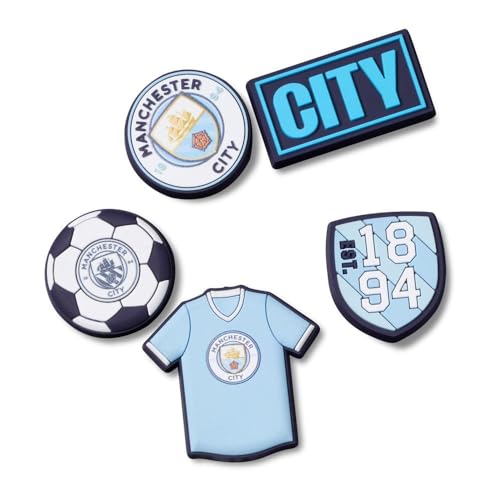 Breloques de chaussure Crocs Manchester City à porter au stade ou au quotidien en famille