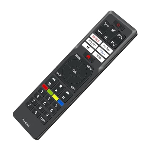 Télécommande compatible JVC RM-C3266 et Hitachi Vestel TV - 5