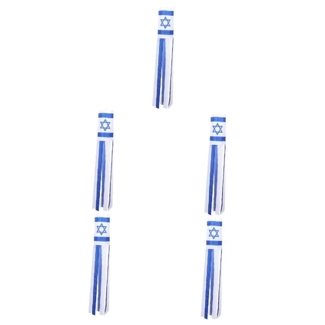 Bannière de occasion extérieure verticale motif Israël pour réceptions et fêtes de famille