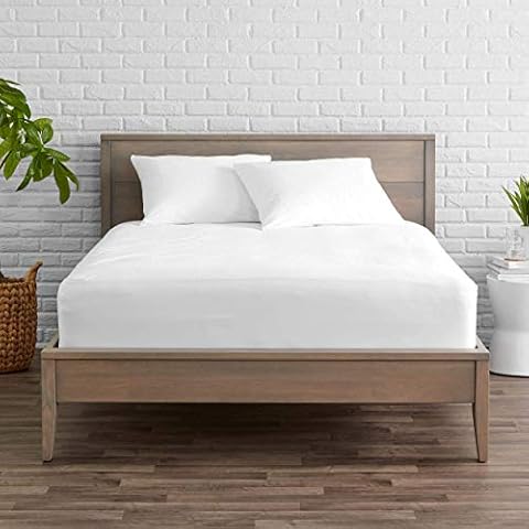 Deep Fitted Double Bed Sheets 100% Cotton 200 Thread Count 30cm Easy to Fit Elasticated White Bed Cover Sheets Cover