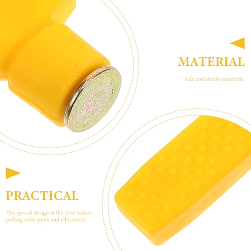 Image of TOYANDONA Simulated Small Hammer - Mini Hammer Toy Plastic with Non-Slip Handle for Kids Constructions Early Development and Activity
