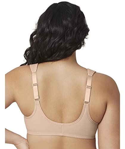 Glamorise Womens Wonderwire Front-Closure #1245 Full Coverage Bra, Café, 40DD US