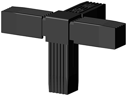 Preisvergleich Produktbild T mit Abgang 4er Verbinder für 30x30x2mm Aluminiumprofil