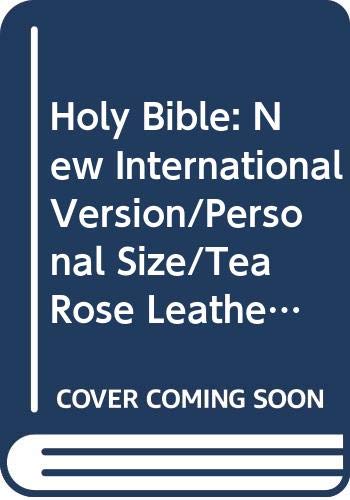 Holy Bible: New International Version/Personal ... 0310923581 Book Cover