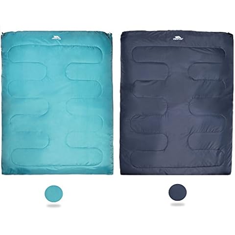 Trespass Catnap, Jade, 2 Personen Drei Jahreszeiten Schlafsack 180cm x 140cm Cover