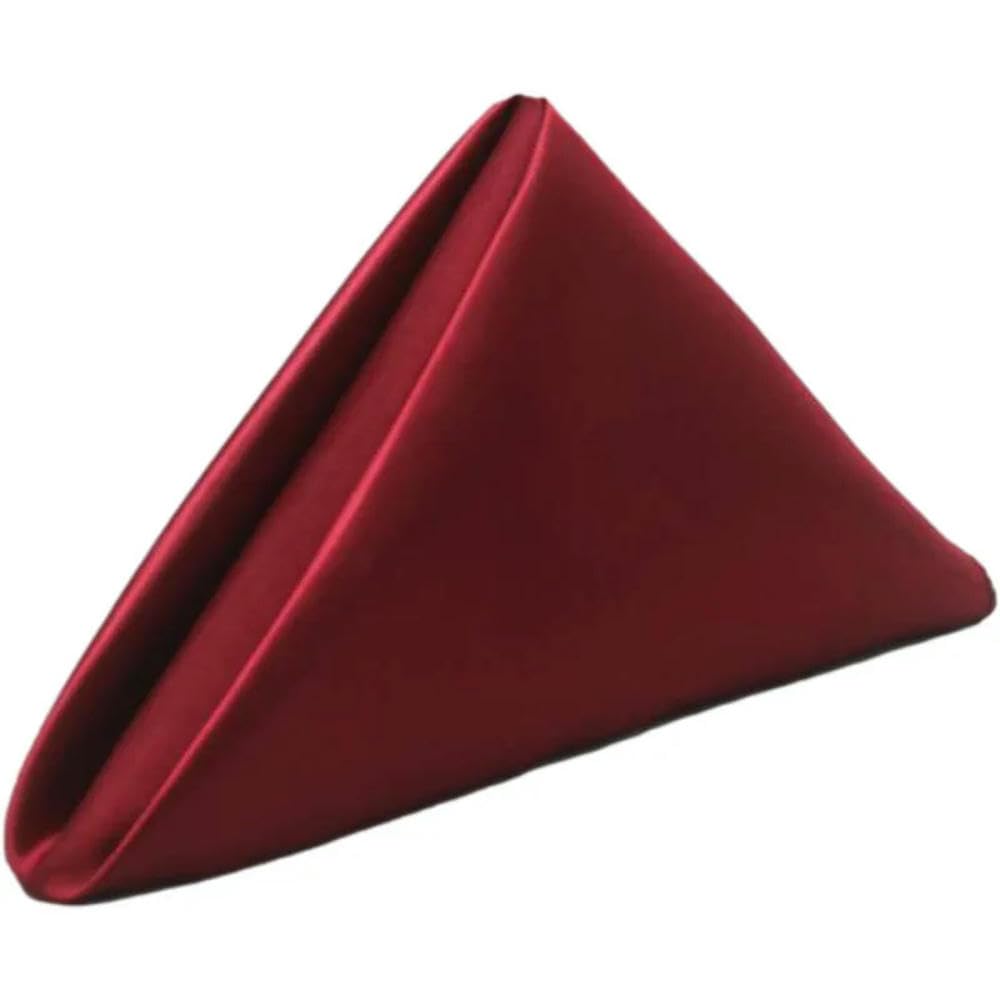 50 Uds. Servilleta de satén de 45x45cm para Servir decoración de Mesa, Mantel Individual para Cena, Toalla para Fiesta de Boda, hogar, Hotel, servilleta de Mesa de Navidad
