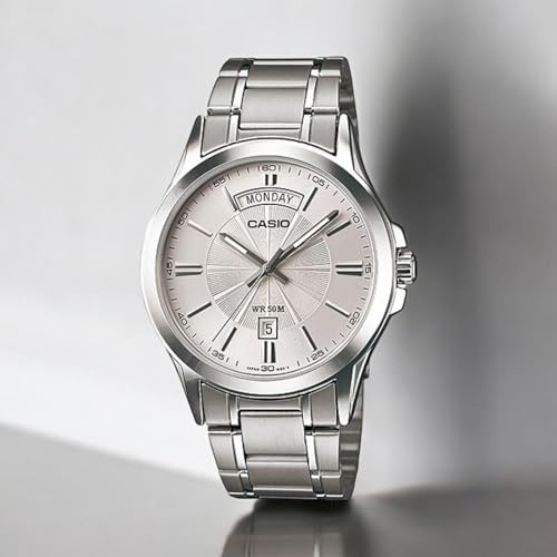 Image of Casio MTP-1381D-7AVDF Men's Analog Quartz Classic Stainless Steel Watch
