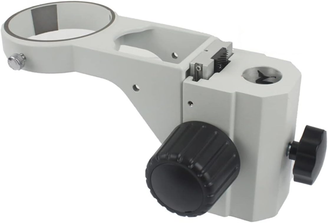 ZTBH Microscope Accessories Kit Dia 25mm Microscope Stand Holder Metal Bracket Rod for Industry Video Microscope Camera Microscope Slides(25mm Swivel arm)