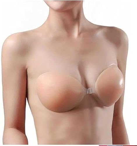 Sutiã de Silicone Adesivo Aumenta o Bust Sem Alças Invisível