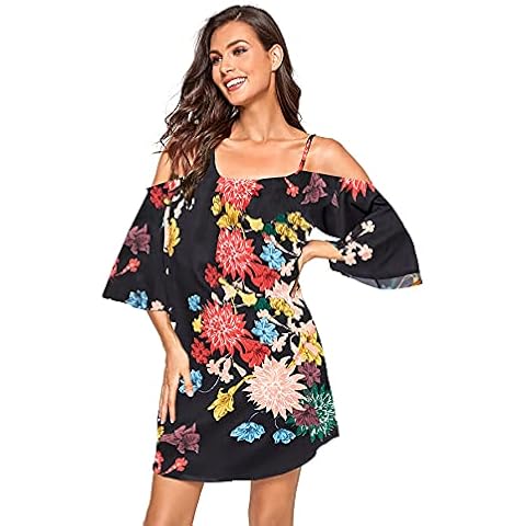Milumia Boho Cold Shoulder Dress Cover