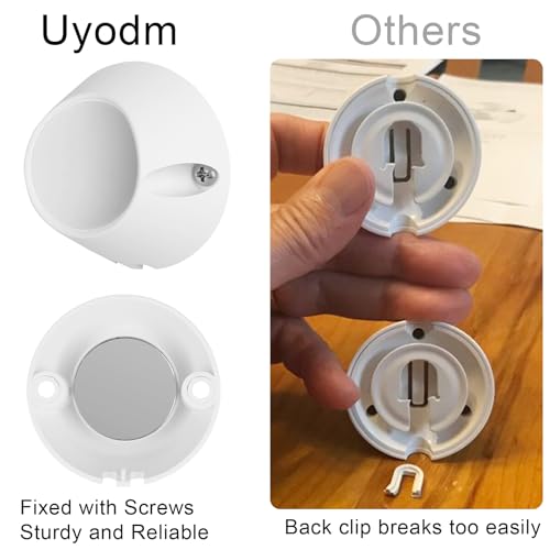Magnetic Wall Mounts for Arlo Pro 5S, Pro 4, Pro 3, Ultra 2, and Ultra Cameras – Easy to Install, 360° Adjustable
