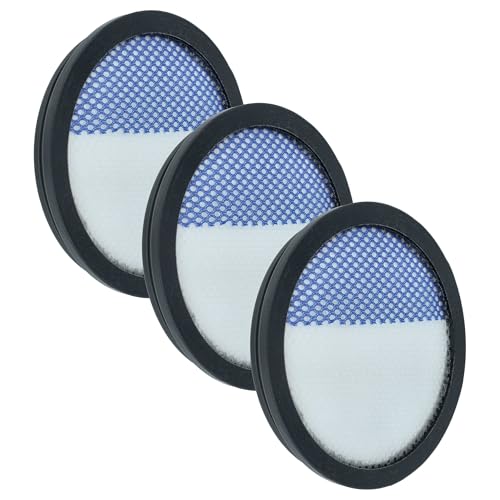 vhbw 3X Vorfilter kompatibel mit Grundig GMS 3060, VCP 3930, GMS3400, GMS3060, VCP 3929 L Staubsauger - Staubsaugerfilter