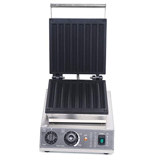YIYIBYUS 8 pcs Churro Maker Machine, Electric Baker Maker Iron Machine,Commercial Spanish Churros Maker,1500W Electric Non-Stick Waffle Maker, Cook Healthy and Oil- Churros in just minutes