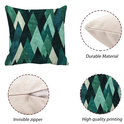 Housse de coussin extérieur imperméable 45x45 anti tache pour terrasse