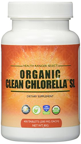 Organic Clean Chlorella SL 200mg 400 Tablets Organic Clean Chlorella SL 200mg 400 Tablets