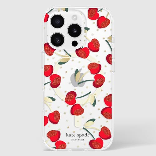 kate spade new york iPhone 16 Pro Case - Cherry Dot Gems - image 9