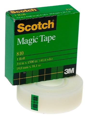 Scotch Magic Tape rouleau adhésif mat transparent pour fourniture scolaire