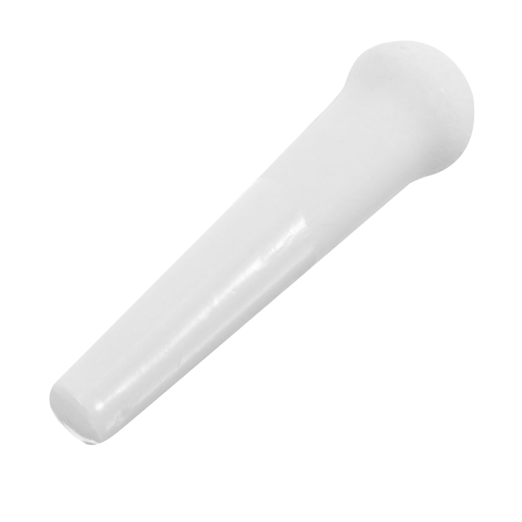 Healifty Garlic Masher Kit Food Grinding Rod Ceramic Pestle Garlic Masher Muddler Cocktail Muddler Manual Medicine Food Grinding Stick Seasoning Tool for Potatoes Flour 10cm