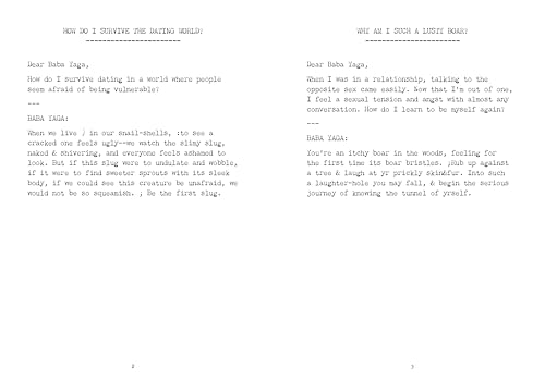 Ask Baba Yaga: Otherworldly Advice for Everyday Troubles - Image 3